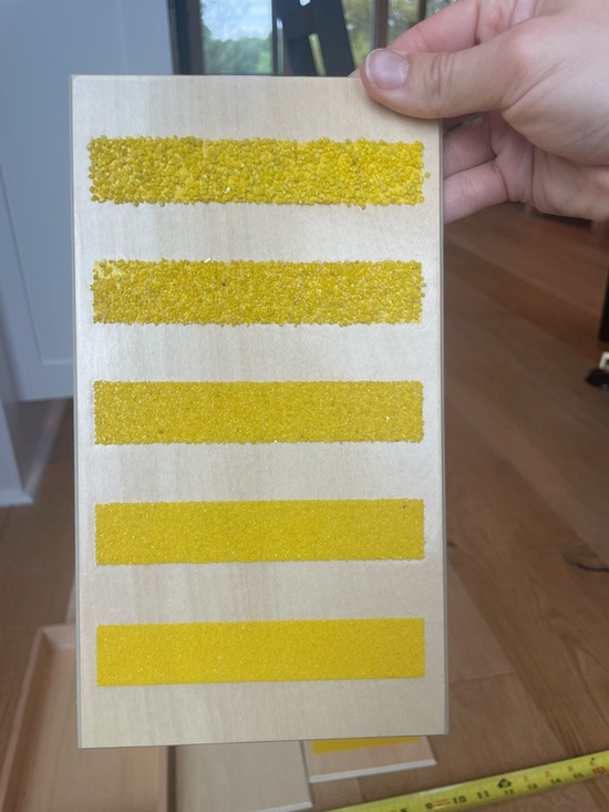 Adena Montessori Touch / Rough & Smooth Boards (3 Yellow Textured Boards) - Picture 5 of 6